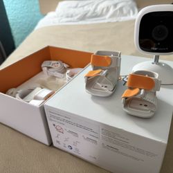 Open Box Masimo Stork Baby Monitor + Smart Socks – Never Used, Complete