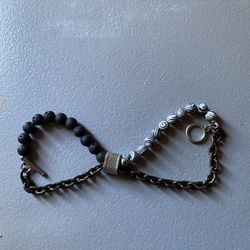 Marble Stone Bracelet Chain 