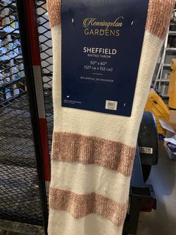 Knitted Throw - Kensington Gardens - Sheffield Knitted Throw
