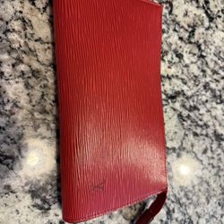 LV Red Make Up Bag in Great Condition