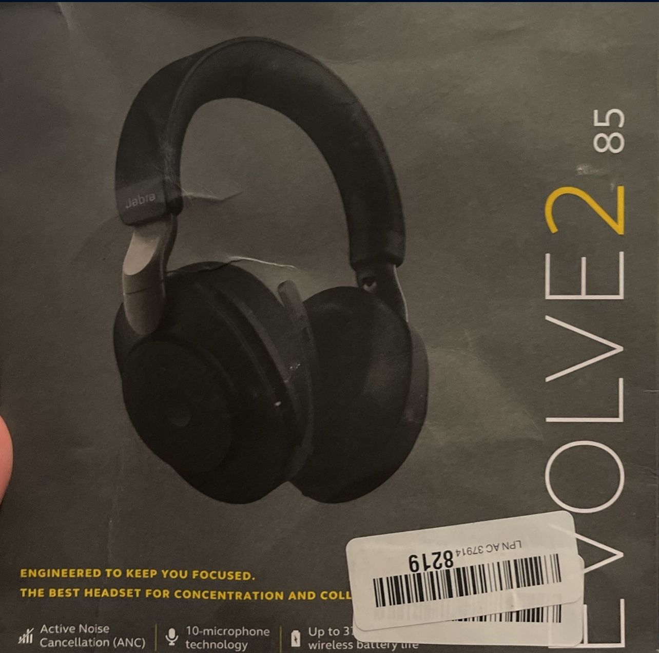 Jabra Evolve2 85 anc wireless headphone 