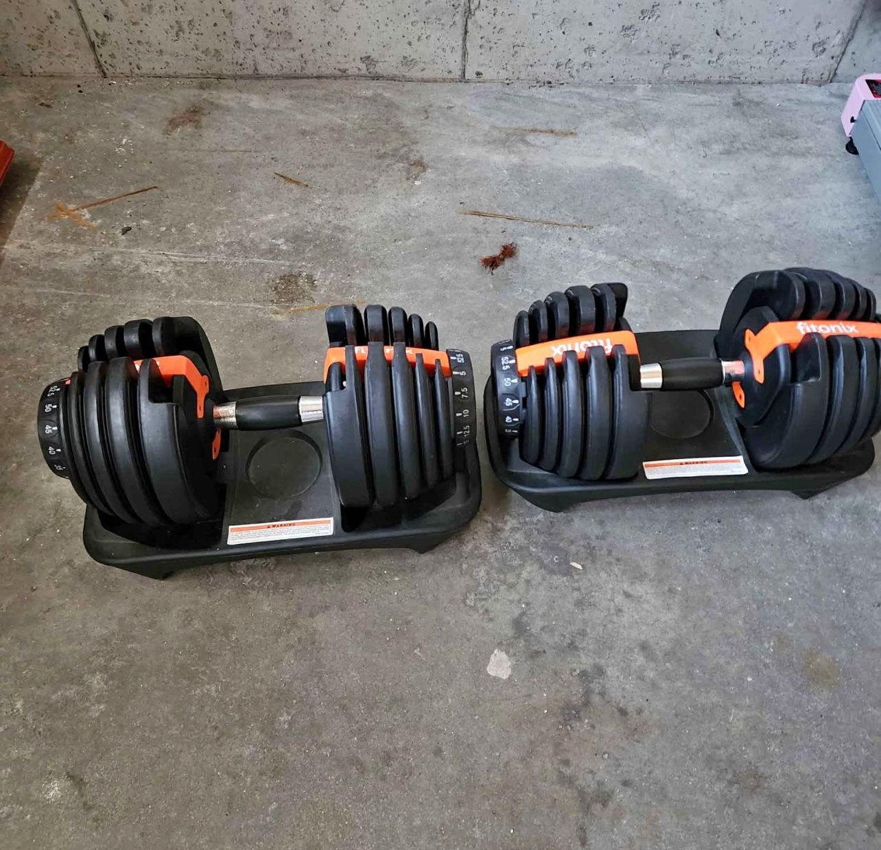 Adjustable Dumbbells