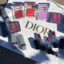 Dior Makeup AUTHENTIC Brand New Lisptick Eyeshadow Sombras Labiales Dior Maquillaje Regalos Mujer, Retail $55