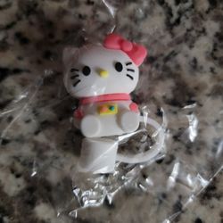 Sanrio Hello Kitty Straw Topper Brand New