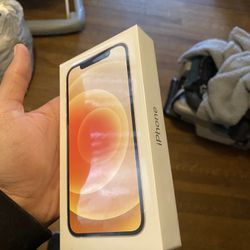 Brand New In Plastic iPhone 12 White 128GB T-Mobile  *Bad ESN*