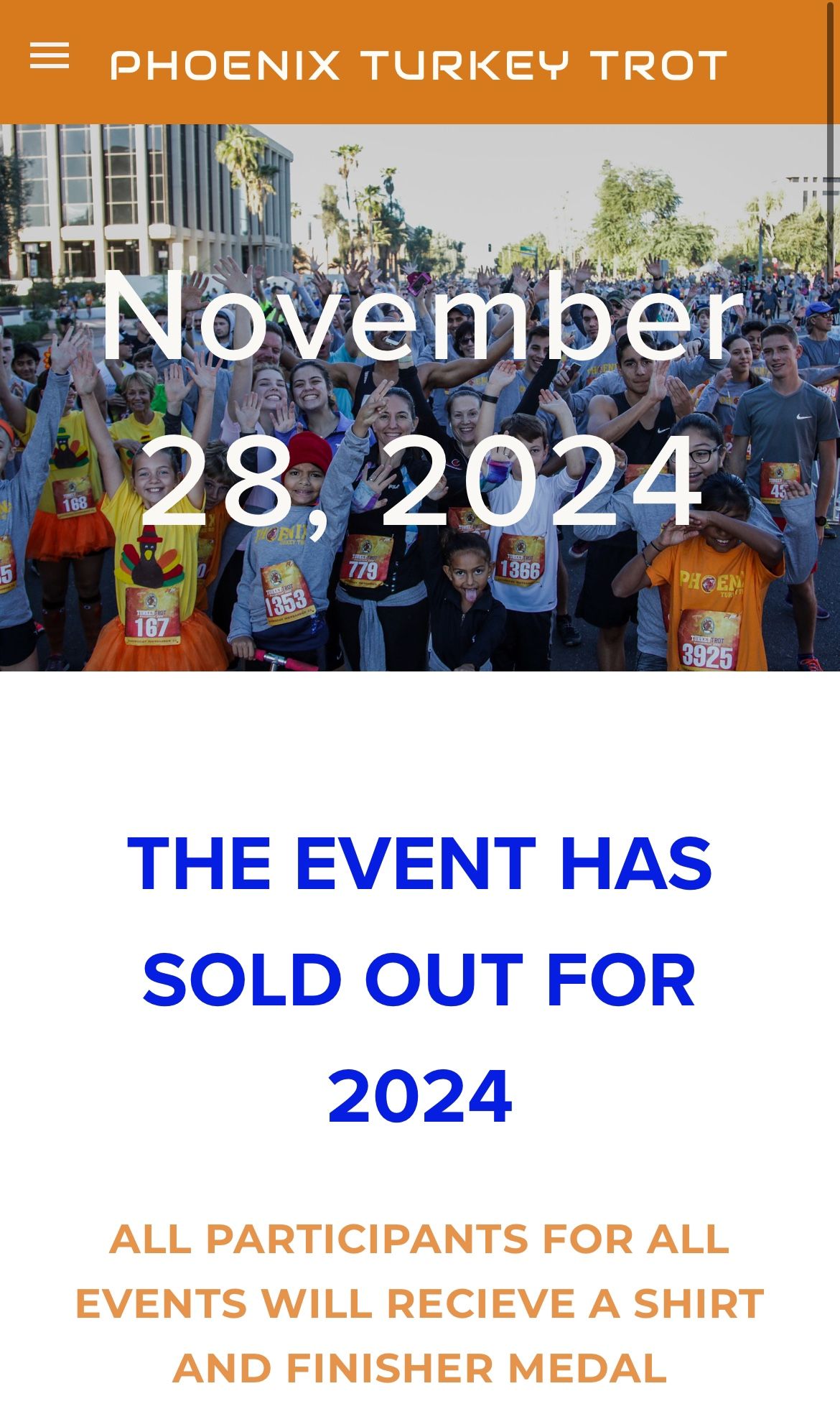 Looking For Turkey Trot Tickets!