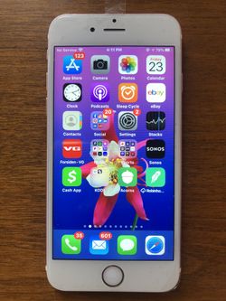 iPhone 6S *128gb factory unlocked. New screen w/plastic
