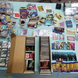 Non Sports Card Collection Including Lots of Batman Animated Metal Desert Storm and more!