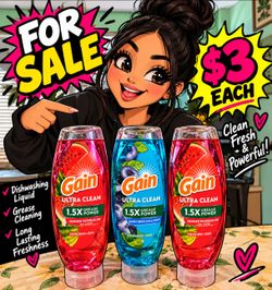 Gain dish soap