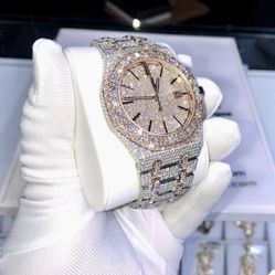 VVS Moissanite Diamond Watch 