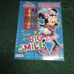 Brendon Disney Junior Coloring & Activity Book/ Owner Of A Big Smile/2019