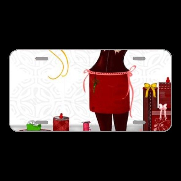License Plate Novelty Car Front Inspection Fashion Figure Gifts