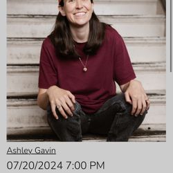 TWO Ashley Gavin Tickets!!!!