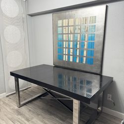 Gloss Black Dining Table 