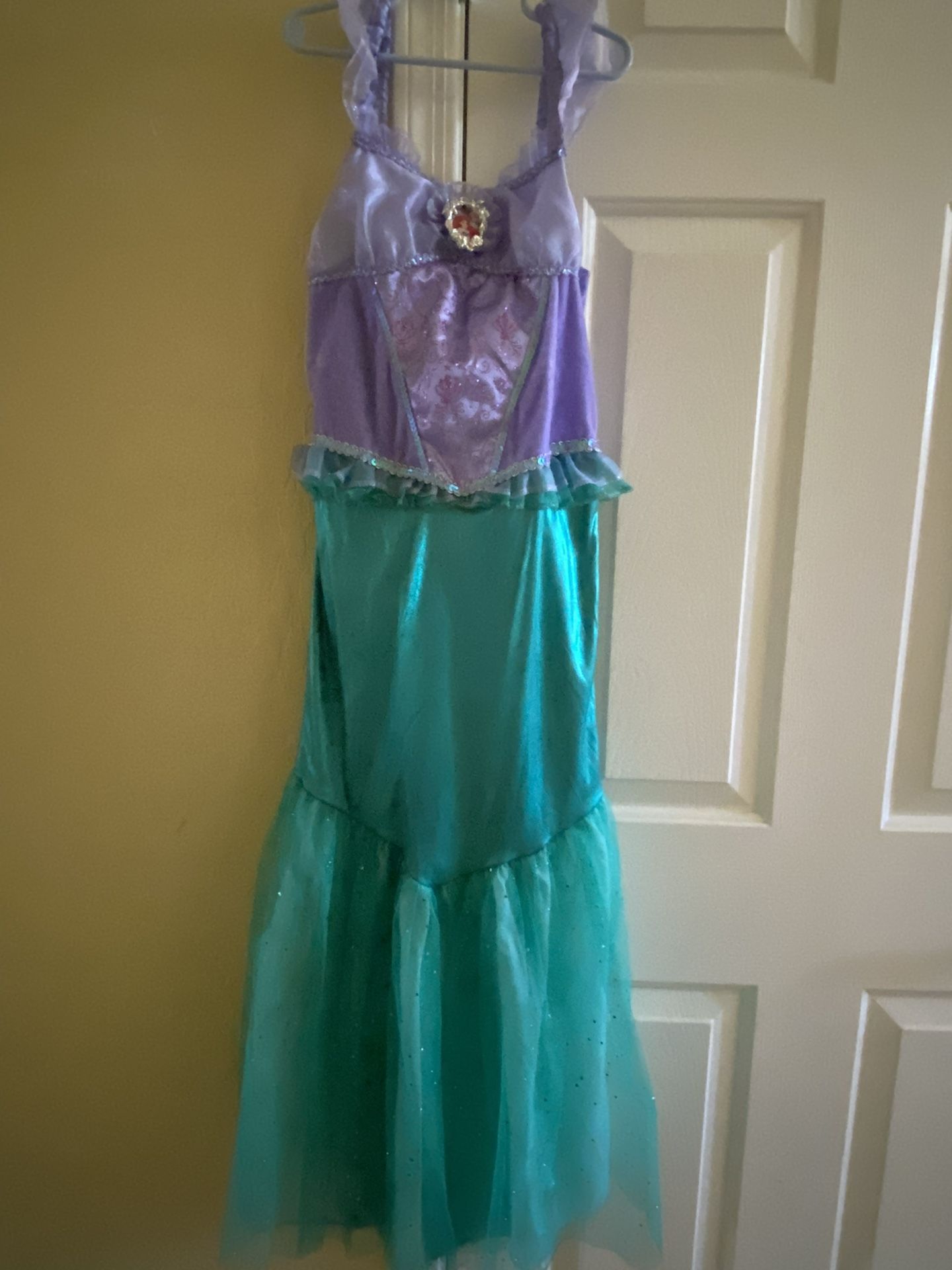 Kids Mermaid Costume Dress For 7-9yrs Old