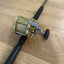 Penn International 30 Fishing Rod And Reel Combo Deep Sea 