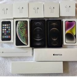 Apple Product Boxes