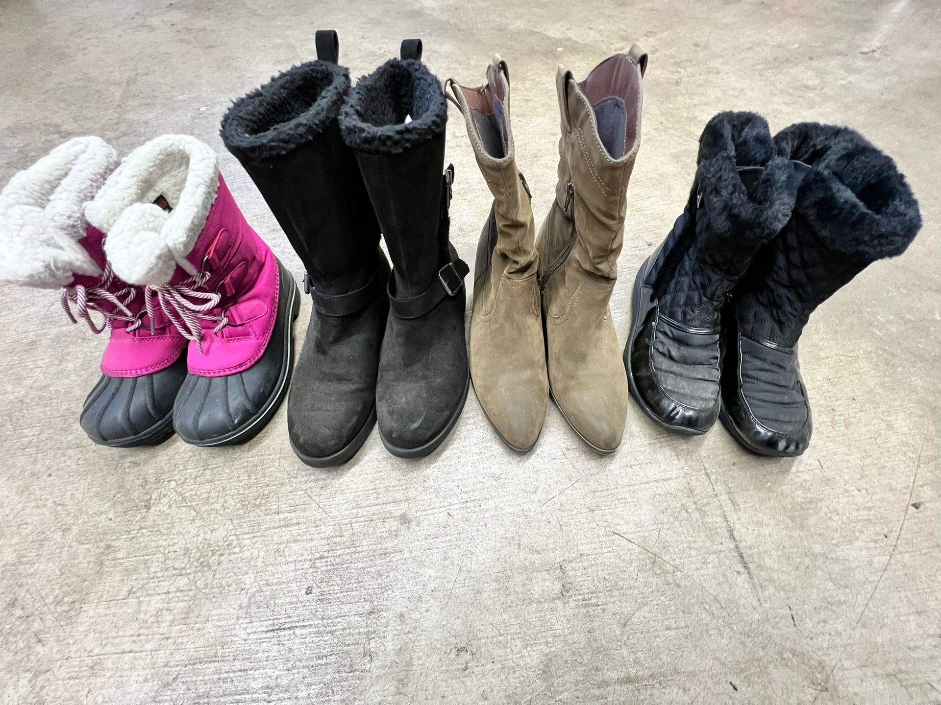 Woman And Girl Boots