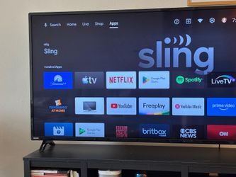 55” Smart TV (2022 Model) + IKEA TV Stand – Excellent Condition