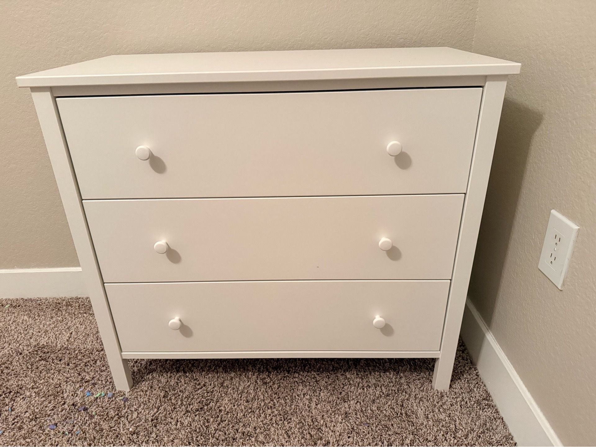 Three Drawer Dresser