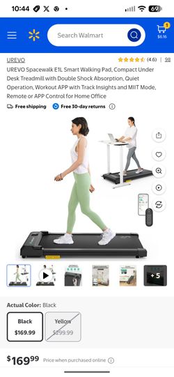 Urevo Spacewalk E1L smart walking pad/ treadmill