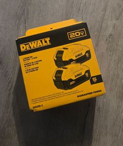 Dewalt  2 battery pack