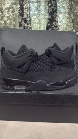 Air Jordan 4 Retro Black Cat (2025) size 10.5 Brand New