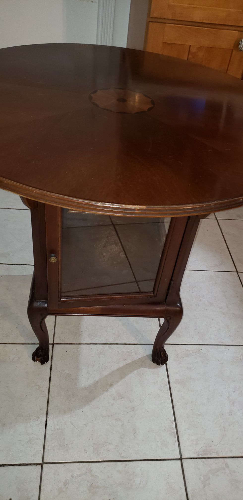 Very nice antique display table