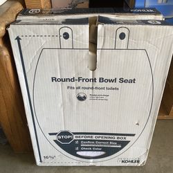 Round Toilet Seat and Cover