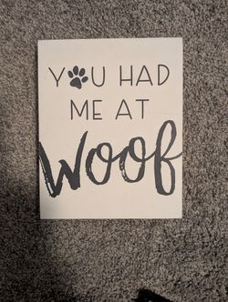 Dog Decor Sign