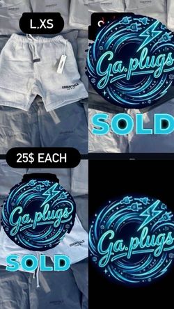 Ess shorts last sizes available left are in picture Best 1 of 1 quality