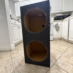 Speaker box 12”