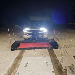 Chevy Silverado Boss Htx Poly Snowplow 