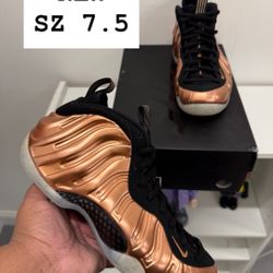 NEW Foamposite One Copper SZ 7.5