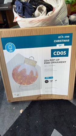 Pop Up Pink Ornament