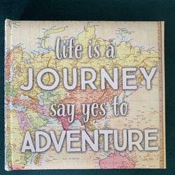 Photo Album Life Is A Journey Say Yes To Adventure 