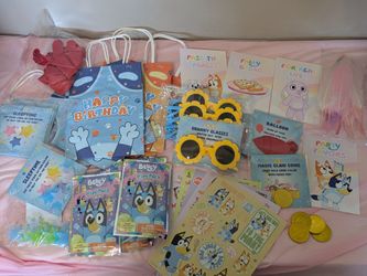 Bluey Theme Birthday Party Supplies