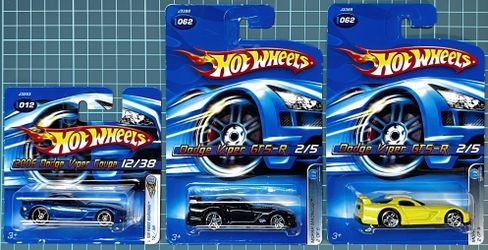 💥2005 Hot Wheels Dodge Viper GTS-R 2006 MOPAR