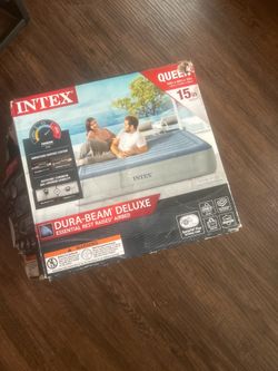 Queen size Dura beam deluxe air bed