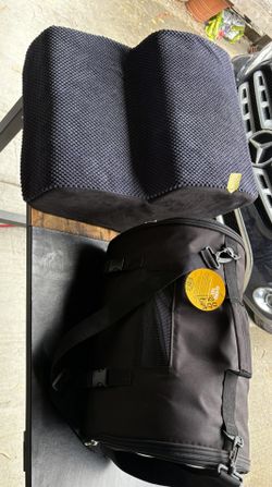 Dog stairs and carrier bag