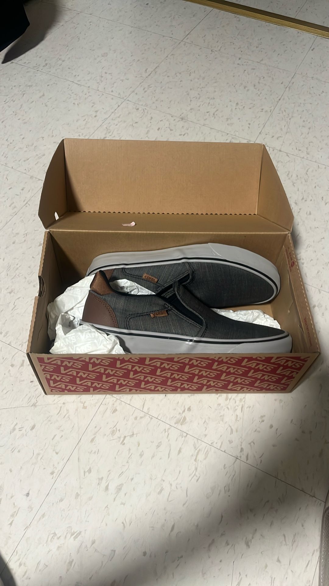 Vans Asher Deluxe Black/Grey