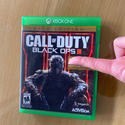 XBOX ONE Call Of Duty Black Ops III
