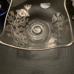 Vintage Flanders by Silver City Open Candy Dish