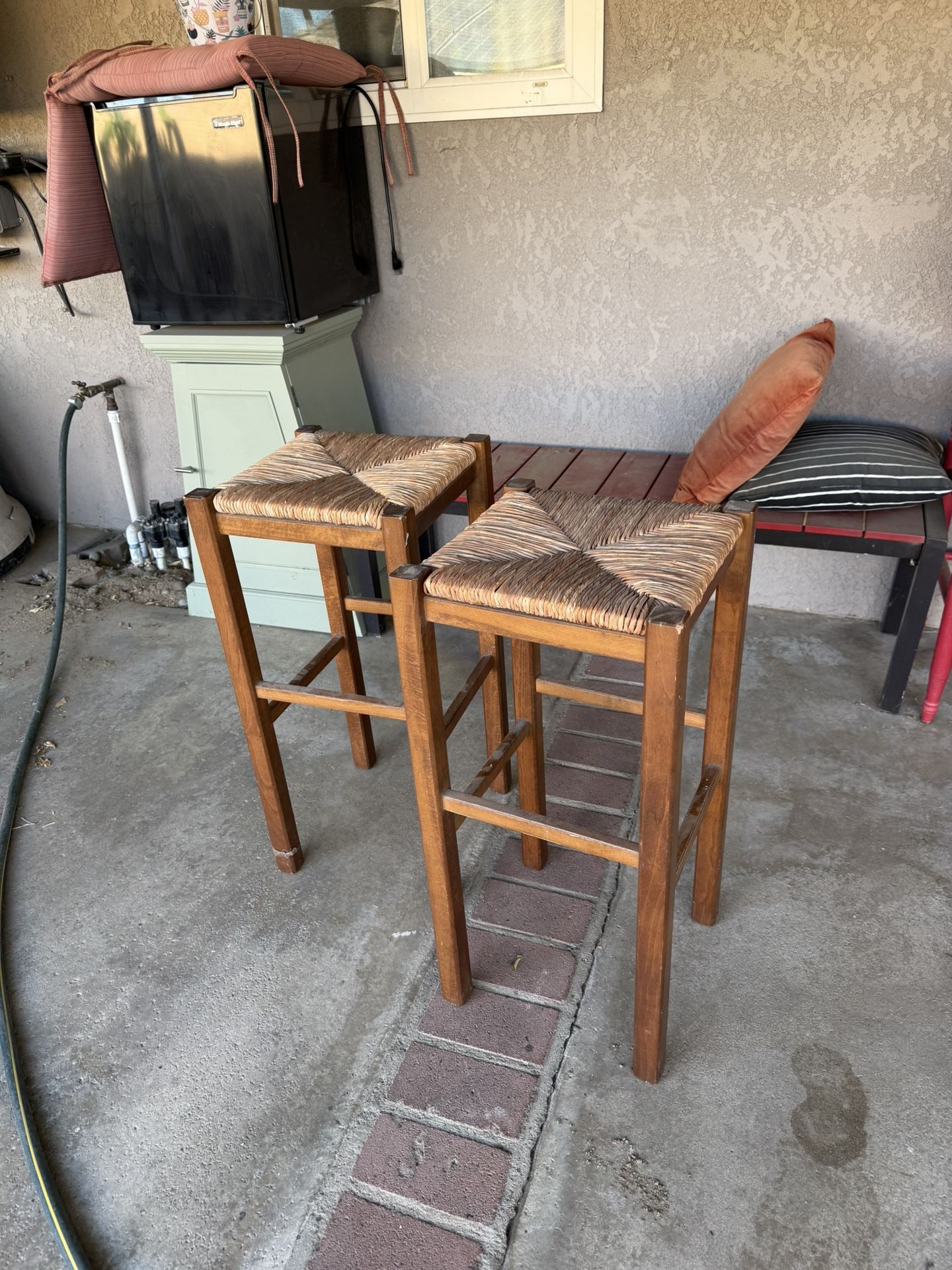 wood stools