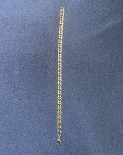 $50 Cuban Bracelet 7-8 Inch Silver Plated