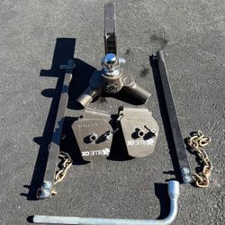 BlueOx RV hitch and sway bar 