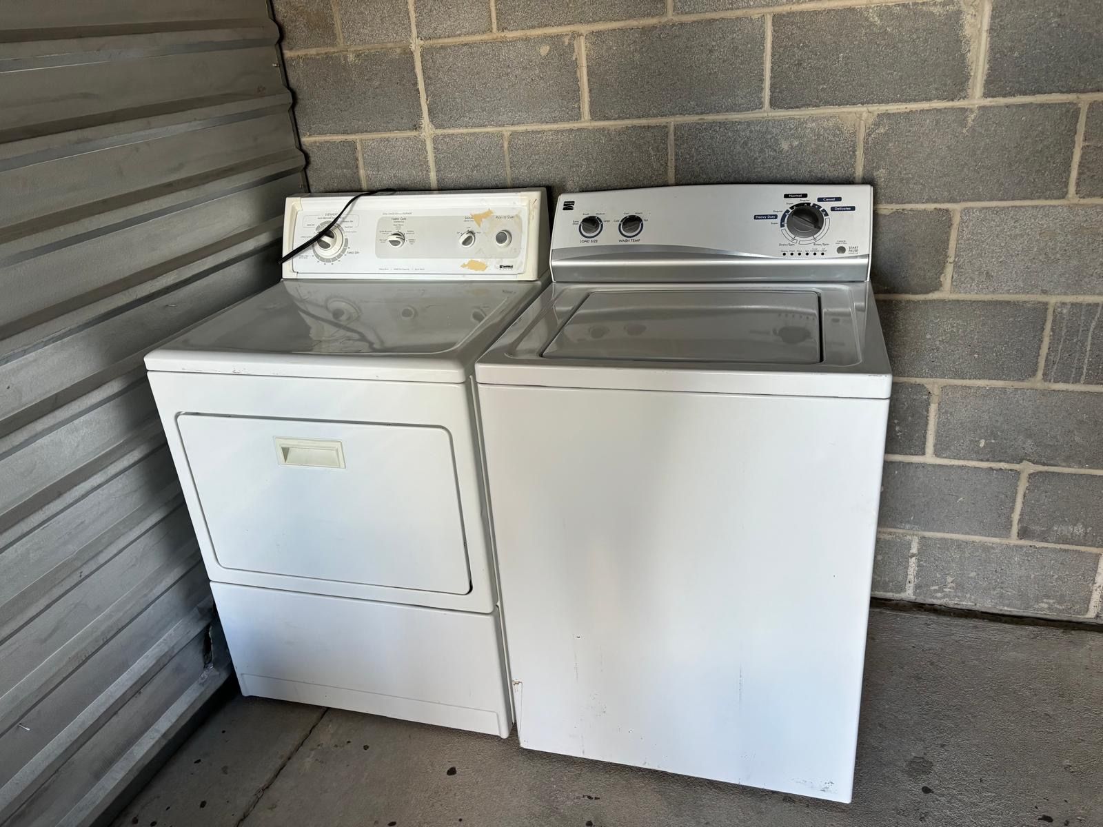 Kenmore Washer Dryer