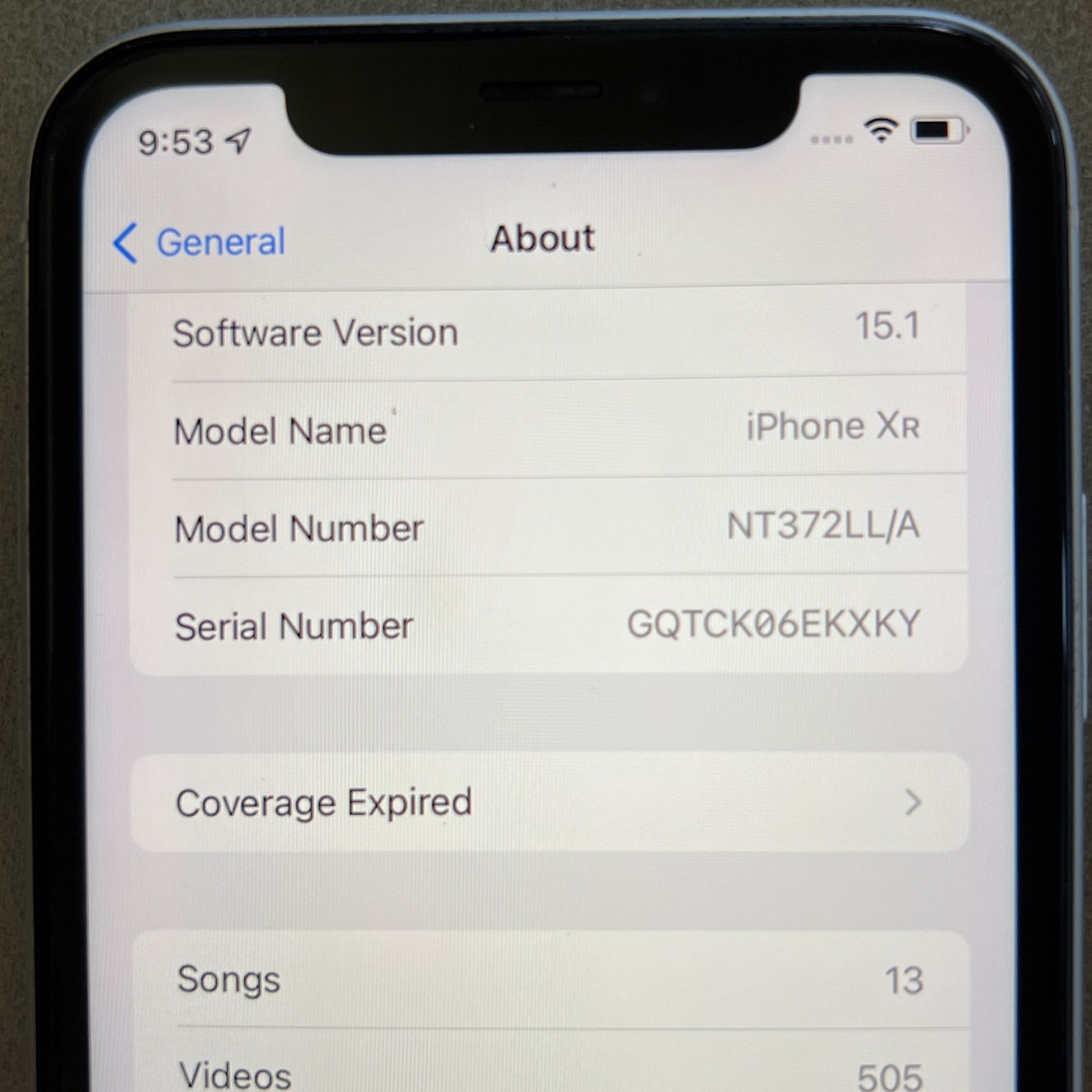 IPhone Xr White 128gb