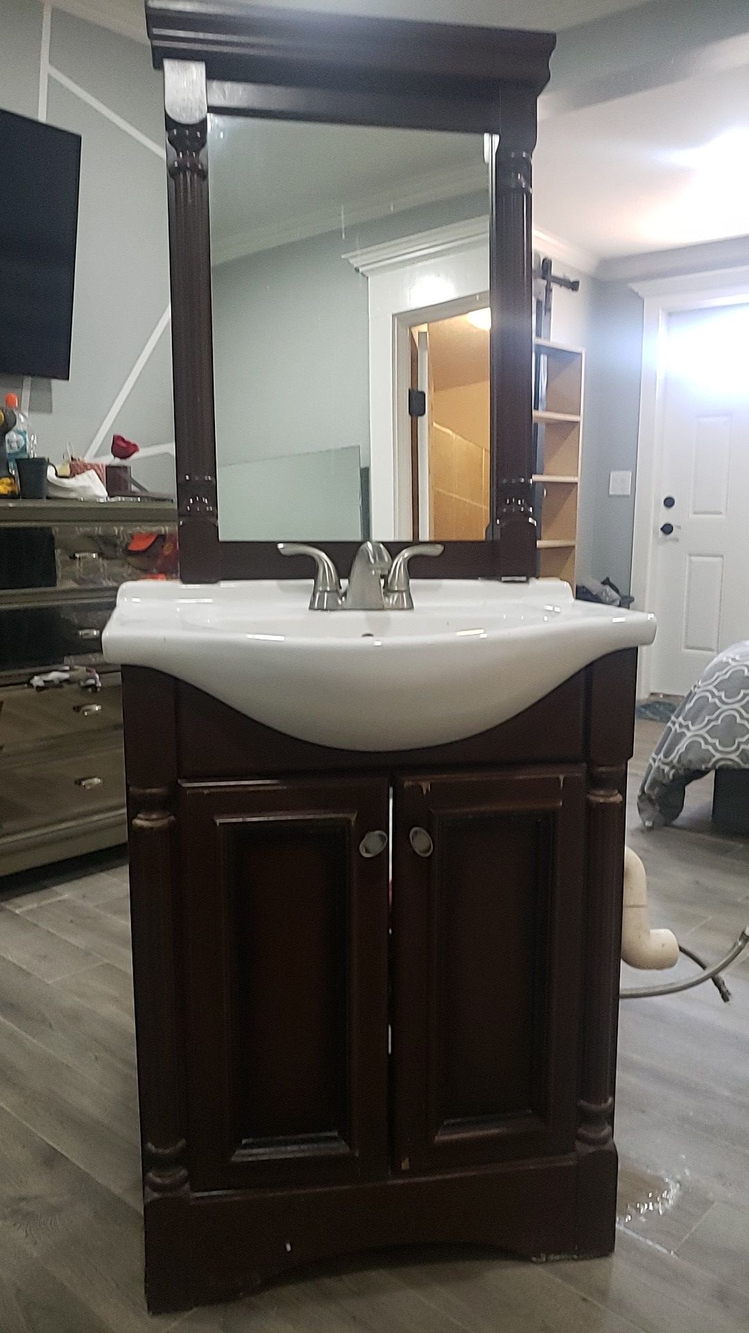 Bathroom Vanity with Mirror