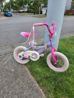 Kids Bike Huffy Princess 12.5 ", Foot Break, 1-3 Years, Very Good Condition